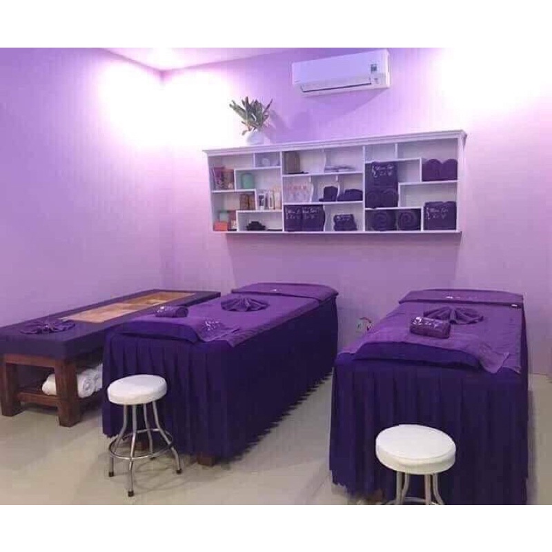 Ga  thun🔥 𝐊𝐇𝐀́𝐂𝐇 𝐈𝐁 𝐊𝐈́𝐂𝐇 𝐓𝐇ƯỚ𝐂 𝐆𝐈ƯỜ𝐍𝐆 🔥 dùng trong spa, masage nhiều màu sắc nhận may theo yêu cầu.