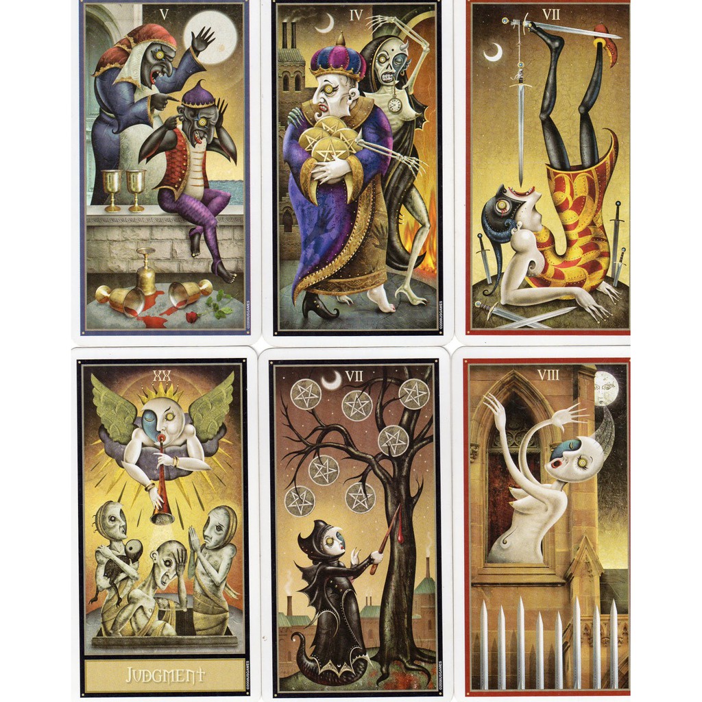 Bộ Bài Deviant Moon Tarot Premier Edition (Mystic House Tarot Shop)