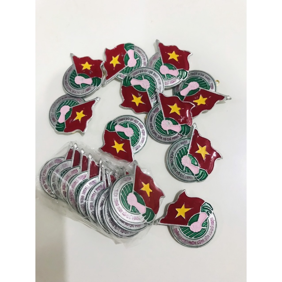 Combo 10 cái huy hiệu đoàn