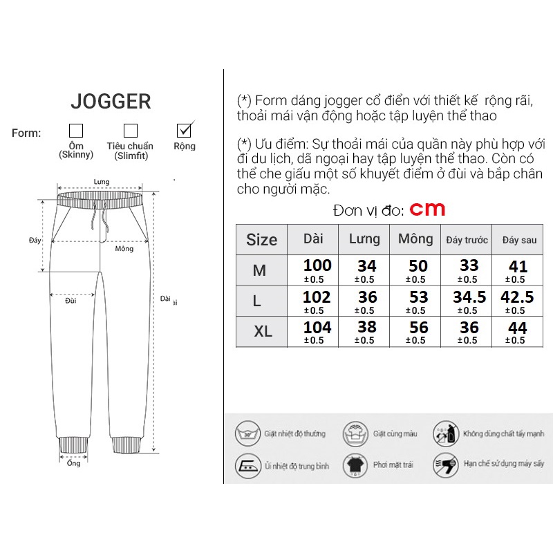 Quần Nam Dài Sweatpants Y2010 Linh Vật Bbuff Ver7 20563