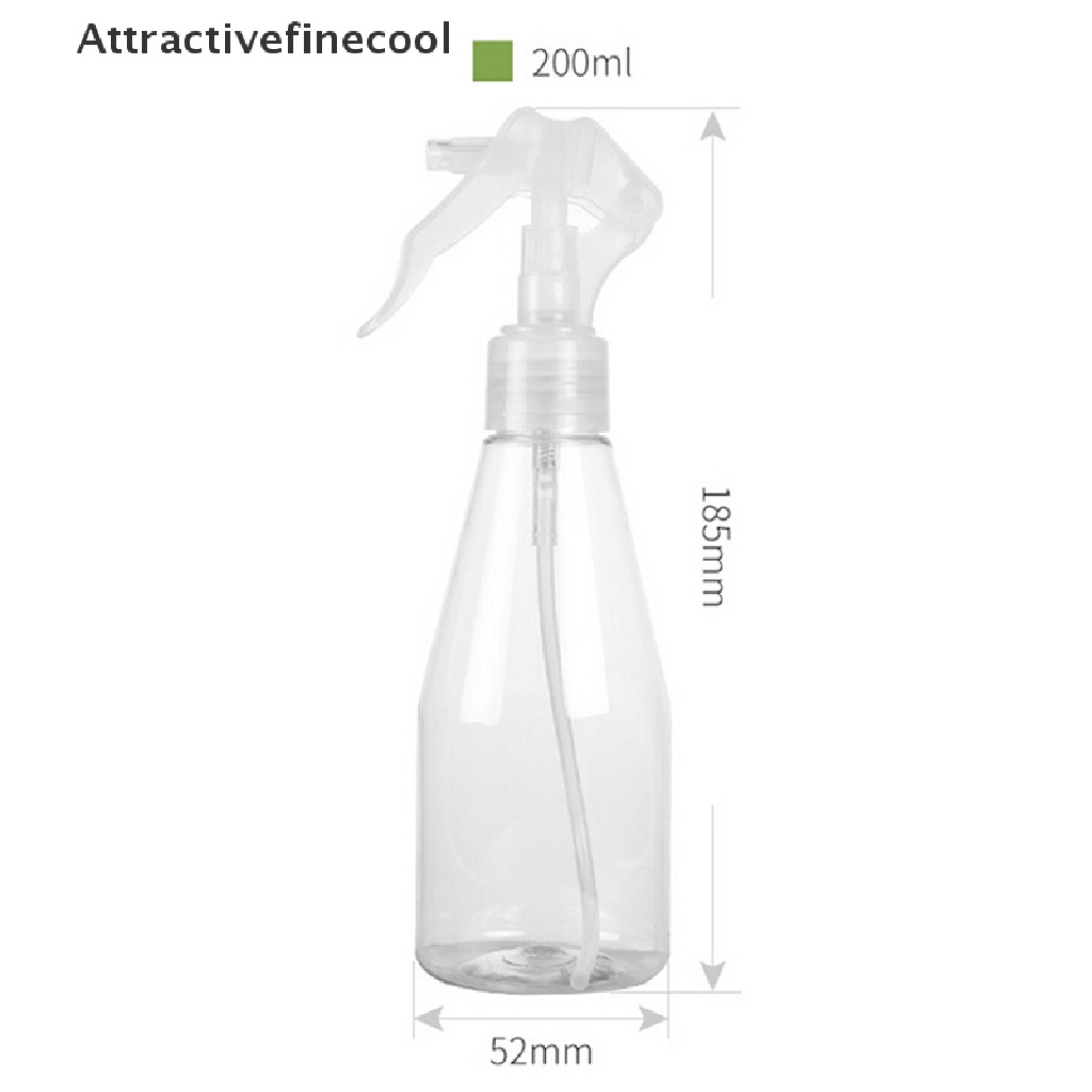 Bình Xịt Nước Tưới Cây Bằng Nhựa Trong Suốt Dung Tích 200Ml Mới