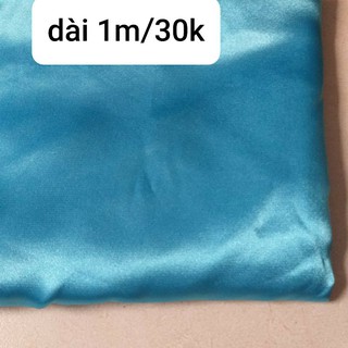 Vải phi bóng , nhiều màu , khổ 1m4.(1m/30k)
