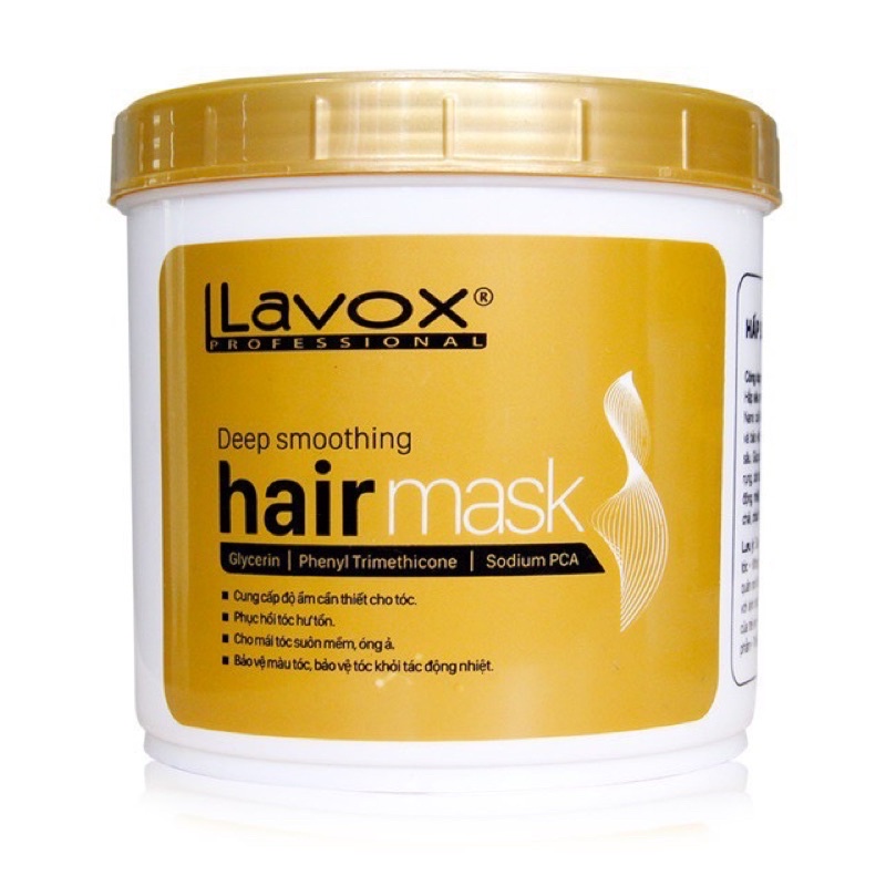 hấp dầu ủ tóc lavox nano  Hairmask 100ml nắp đồng , siêu mềm mượt  nuôi dưỡng  cải thiện và phục hồi tóc hư khô trẻ ngọn