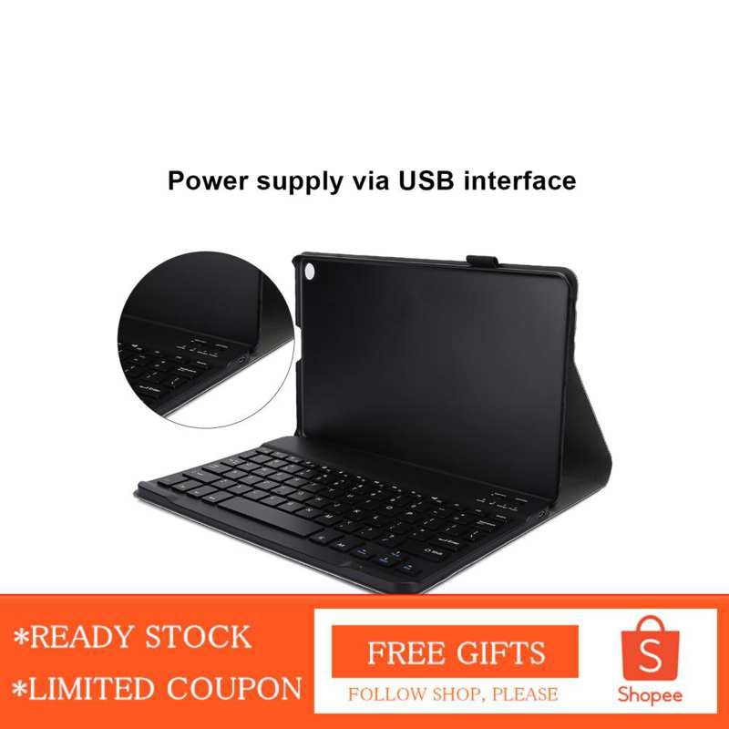 Alwaysonline Cover for wireless portable Bluetooth keyboard  10.1 tablet detachable multifunctional protective supports