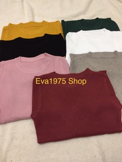 [CÓ SẴN] Áo len dài tay basic