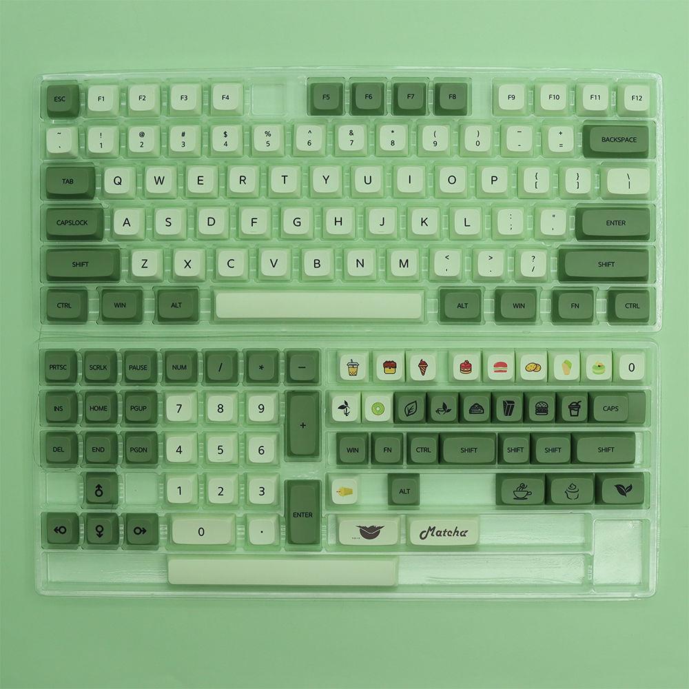 Bàn Phím Cơ gaming Màu Xanh matcha PBT 104 / 87 / 108