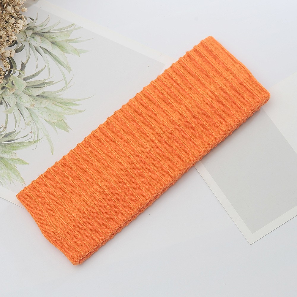 Sports Color Korean Striped Knitted Headbands