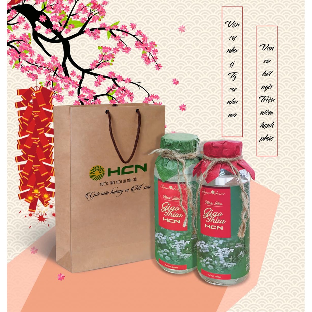 NƯỚC CẤT MÙI GIÀ - NƯỚC TẮM GIAO THỪA MỘC HƯƠNG - Nước mùi già truyền thống ngày Tết Việt Nam