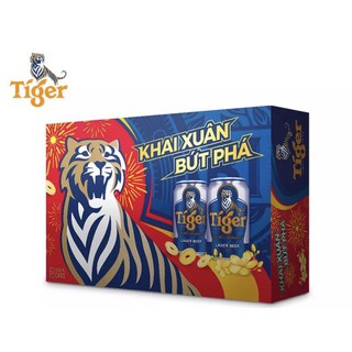 Thùng 24 lon bia Tiger 330ml