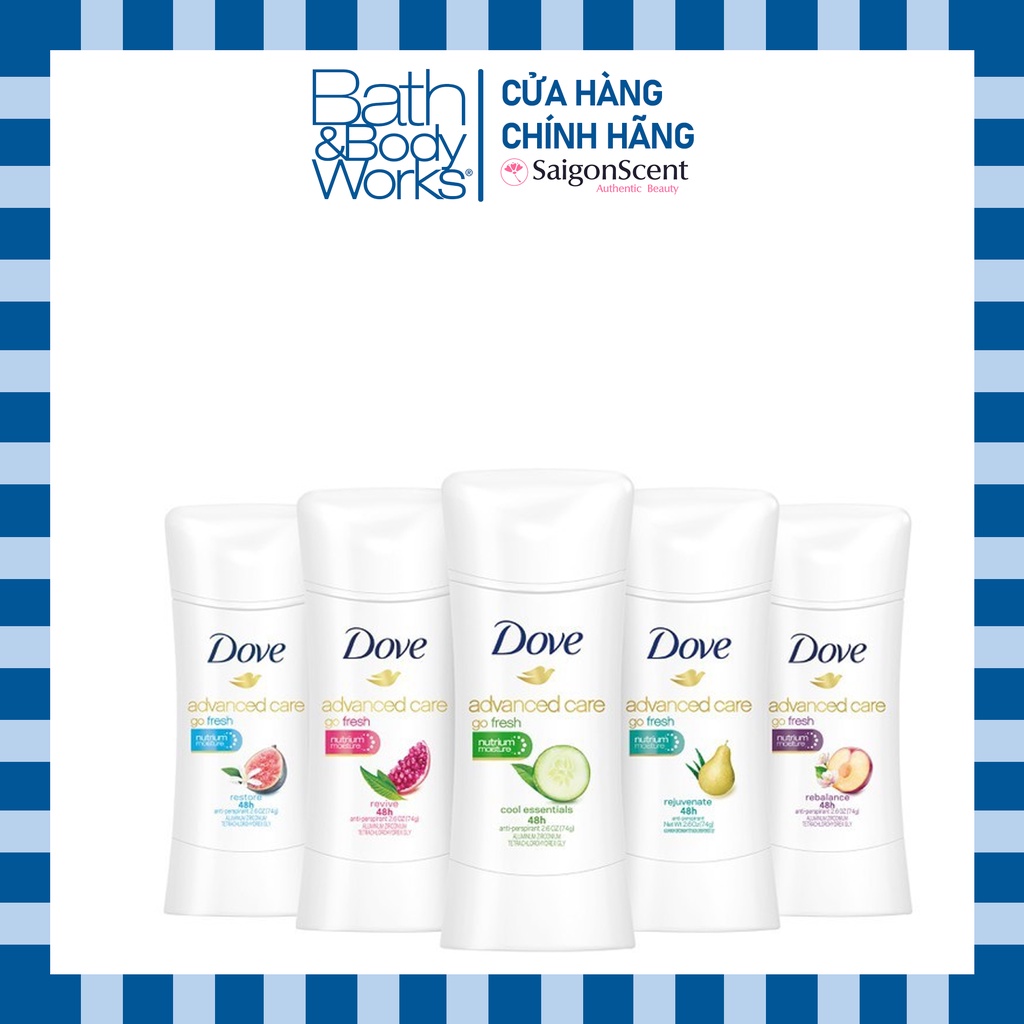 Lăn khử mùi Dove ( 74g )