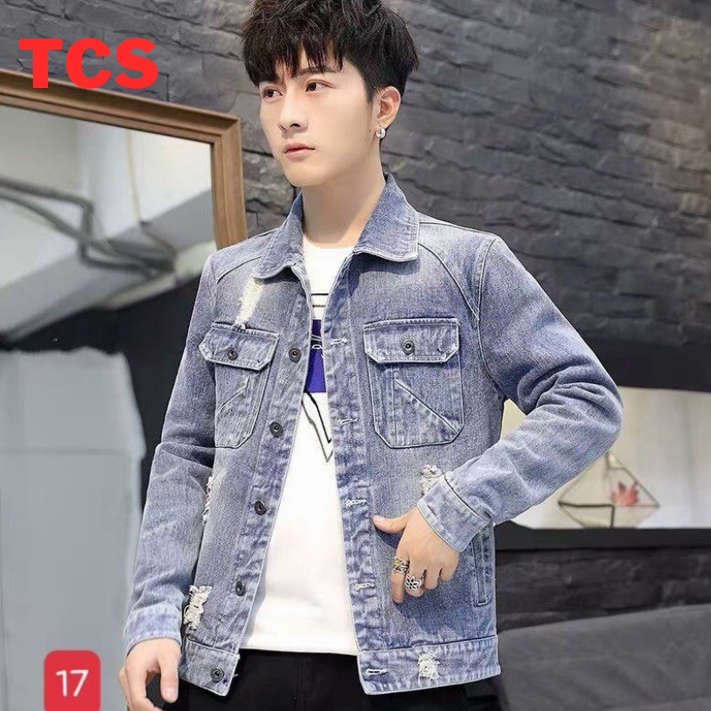 Áo khoác jean nam ,khoác bò Cao Cấp Nhiều Mẫu Cực Hot TCS 01