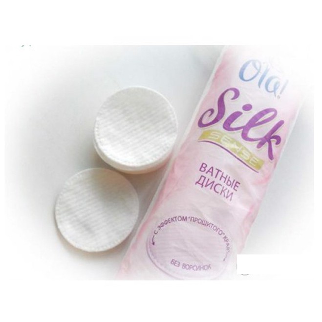 Bông Tẩy Trang Ola Silk Sense Cotton Pads 100 Miếng