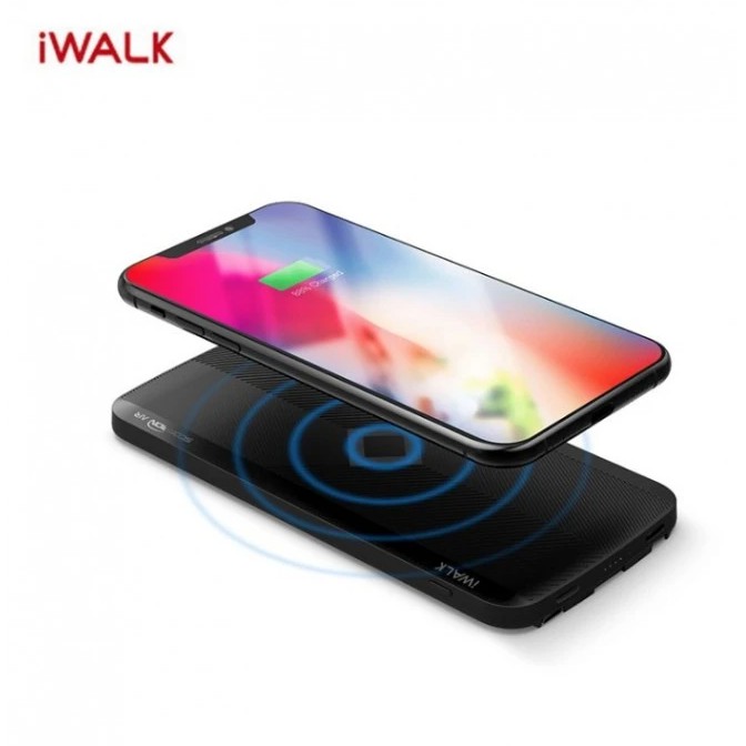 Đế sạc không dây iWalk 10W – Hai cách sạc tiện lợi,,Sạc không dây iPhone 8 : , Galaxy S8: 3,5 tang 1 pin samrt  20000ma