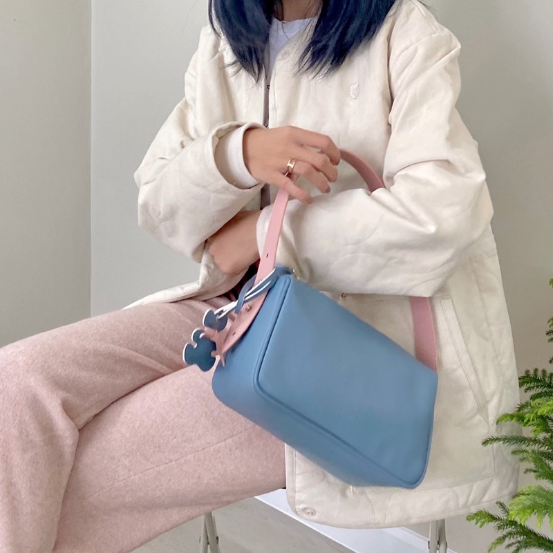 TaskyPoese - Túi đeo chéo charm chú gấu - Bear bag