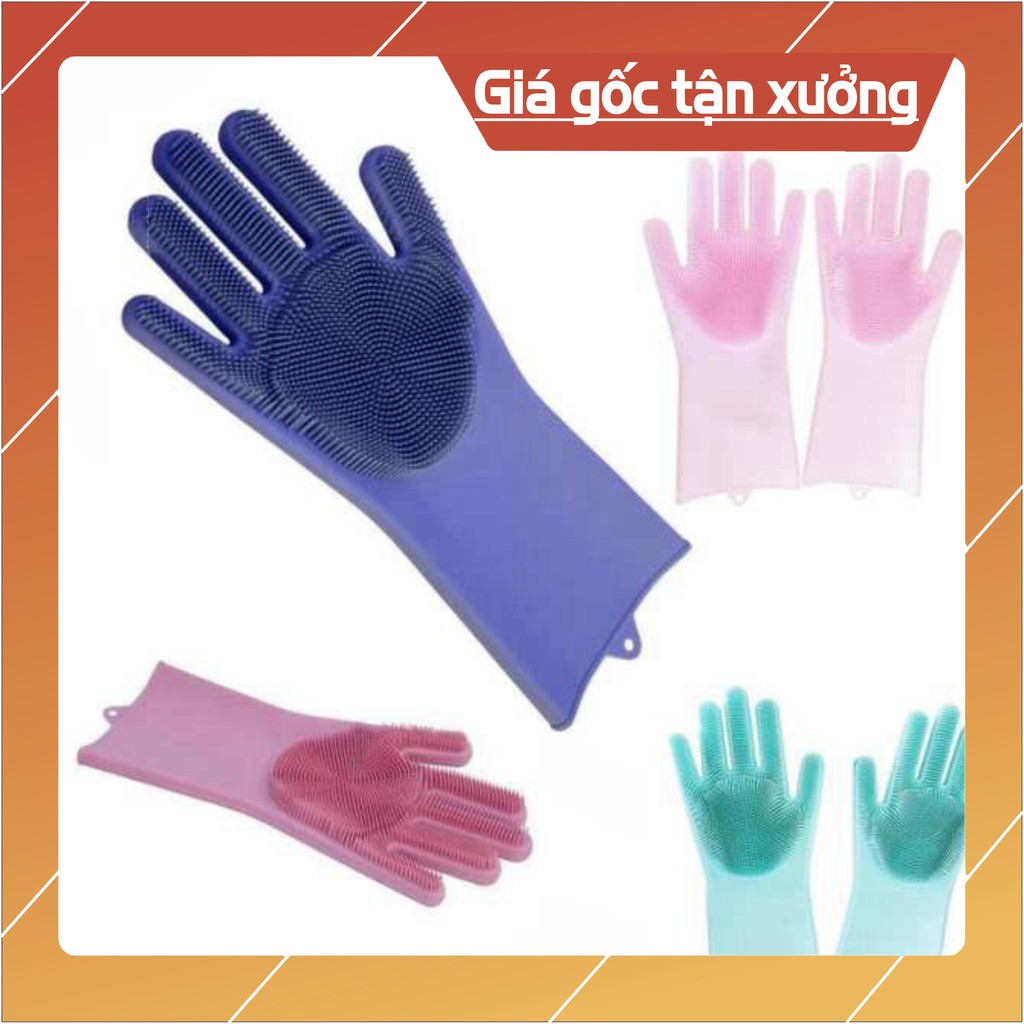 Sẵn hàng combo 20 đôi gang tay rửa bát silicol .