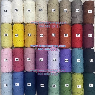 Sợi Chainy Cotton 3mm móc túi (cuộn 300gr)