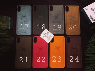 Ốp lưng giả Da lộn dành cho 6 plus, 7 plus và iphone X