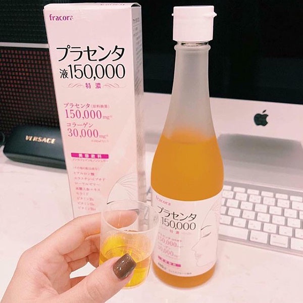Nước uống collagen nhau thai Fracora Placenta 150.000mg