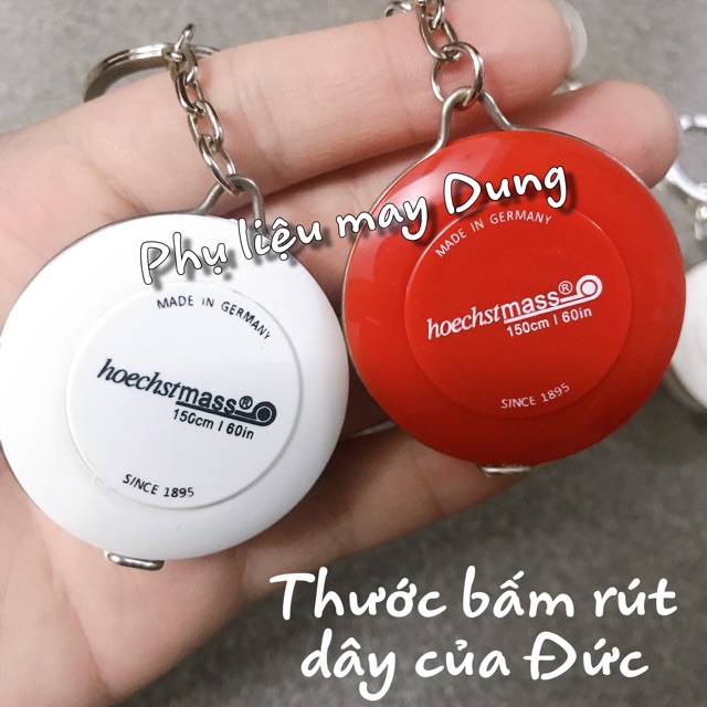 Thước dây bấm rút của Đức nhỏ-Bảng 8mm dài 150cm