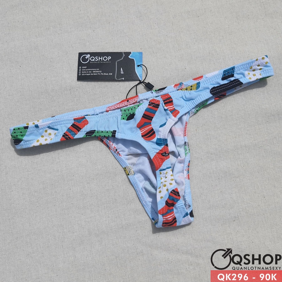Quần lót lọt khe nam thun cotton QSHOP QK296