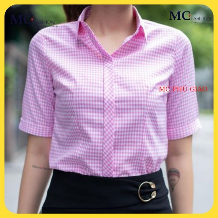 Áo Sơ Mi Nữ Công Sở Đẹp MC Fashion A658 Silk Lụa Mềm Mịn Mát Không Nhăn Thông Thoáng Thấm Hút Mồ Hôi Tốt