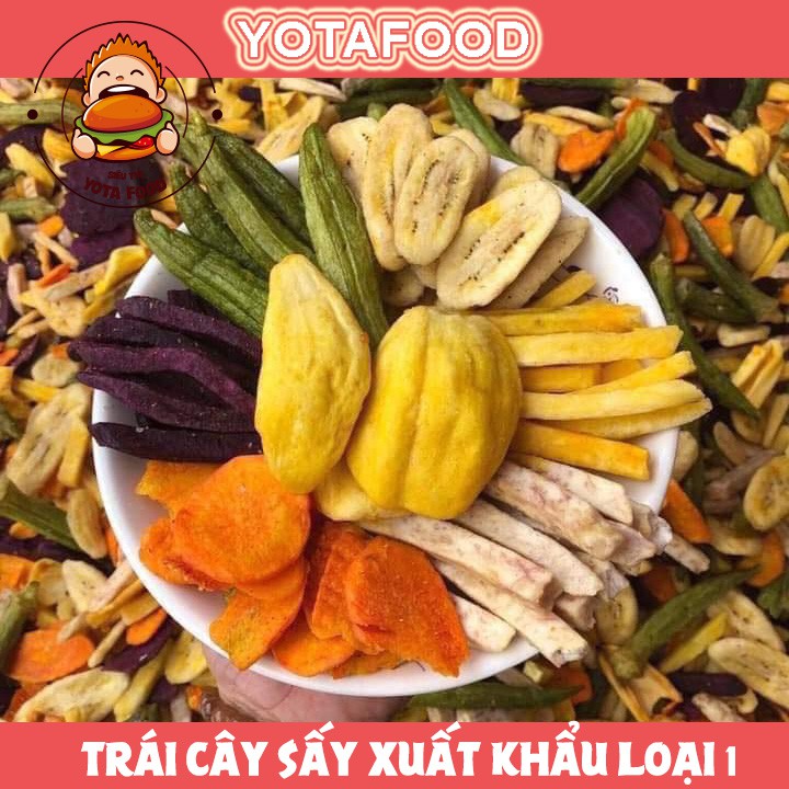 [Mã GROSALEHOT giảm 8% đơn 250K] 1 Kí Trái Cây Sấy ( Thập Cẩm Sấy hàng xuất khẩu ) | Đủ vị | Yotafood | BigBuy360 - bigbuy360.vn