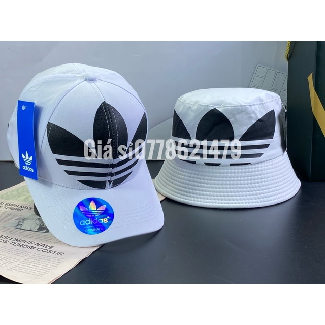 combo nón cặp nam nữ - Mũ lưỡi trai và vành bucket hàn quốc adas thể thao