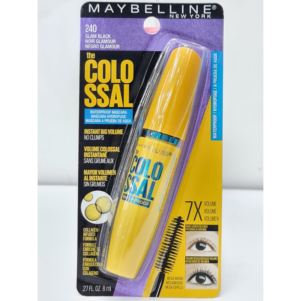 Mascara MAYBELLINE The Colossal Volume Express Waterproof USA