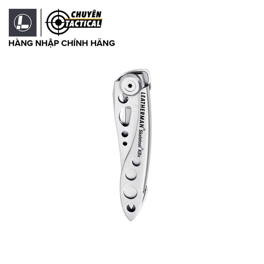 Dụng cụ đa năng Leatherman Skeletool KBx SILVER  BLACK -Phân phối chính hãng - Bảo hành 25 năm