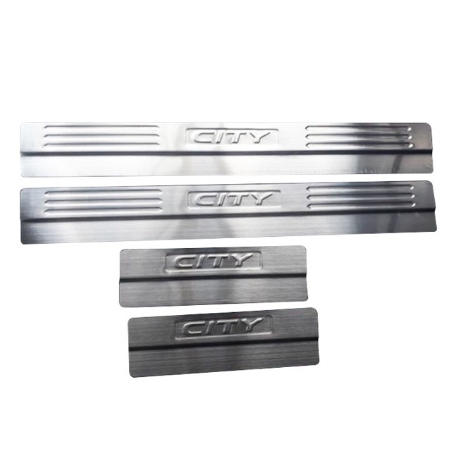 Ốp bậc cửa City 2014 - 2020. 2021 inox cao cấp