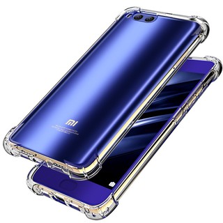 For Xiaomi Mi Poco X3 NFC 6 5X 5S A1 Note 3 Max Mix 2 2s Clear Case TPU Transparent Back Cover