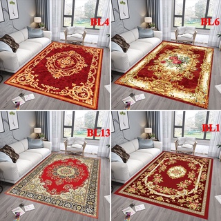 Thảm trải sàn tết 3d, thảm trải sàn phòng khách nỉ nhung lì cao cấp changciu bedding
