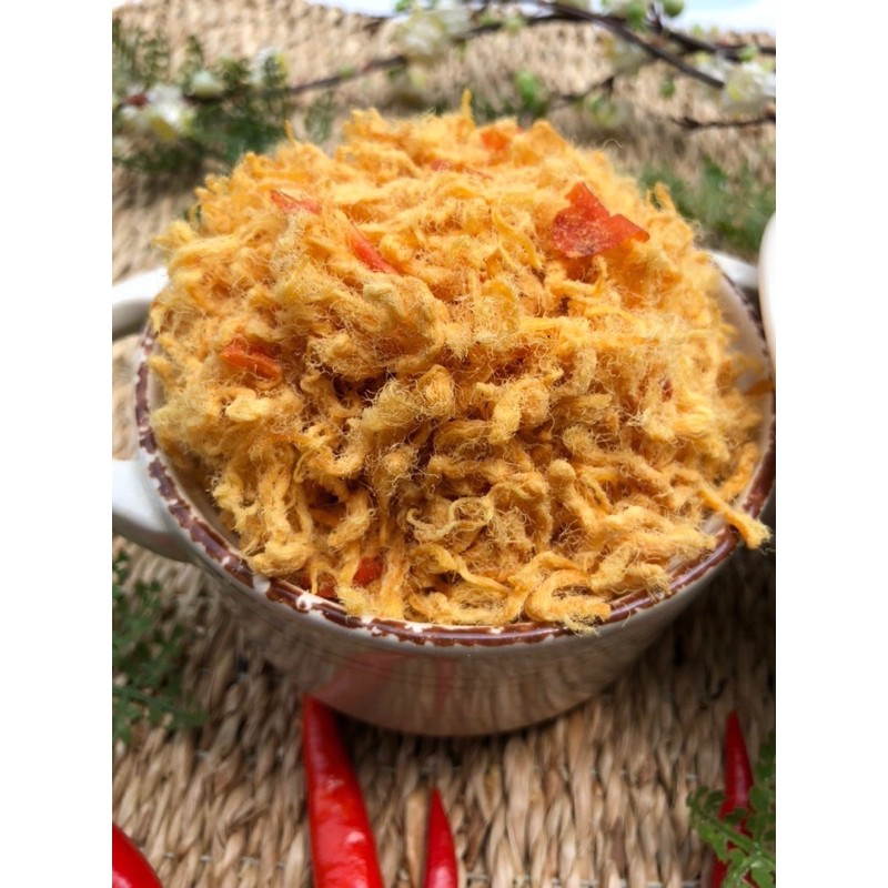 thịt chà bông cay