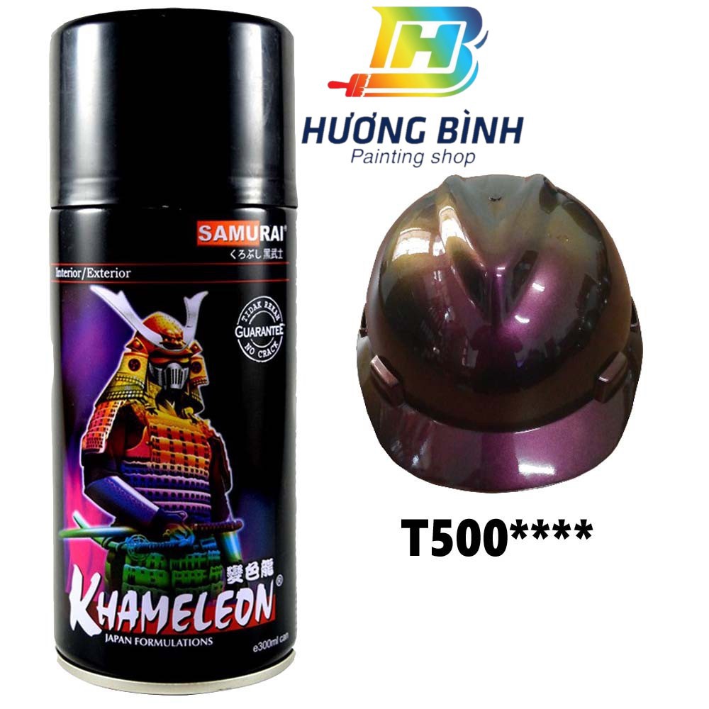 Sơn xịt Samurai màu 3D - T500