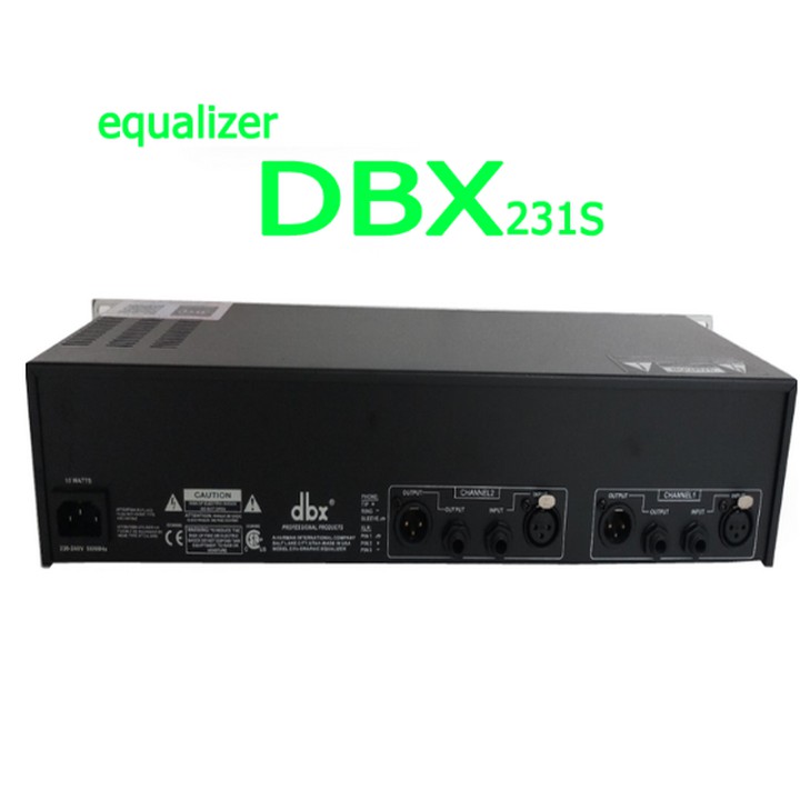 Đầu lọc xì Equalizer DBX 231s