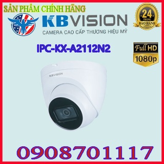 Camera ip dome hồng ngoại 2.0 megapixel kbvision kx-a2112n2