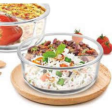 Bộ túi ăn trưa hình Oval GLASSLOCK