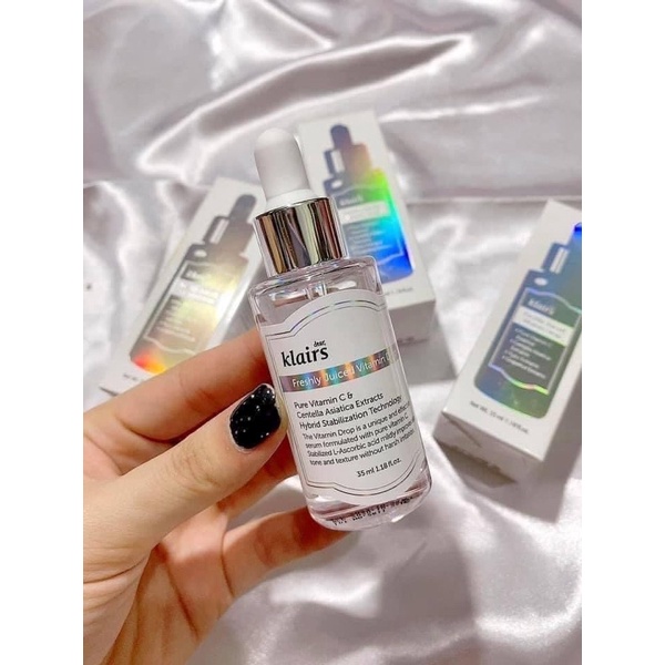 Serum Tinh Chất Klairs Vitamin C sáng da mờ thâm