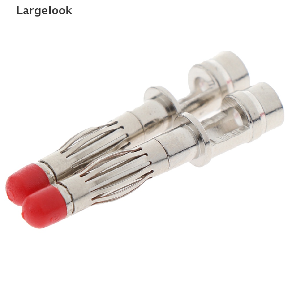 Bộ 2 Phích Cắm Bắp Chuối 4mm Màu Đỏ +
