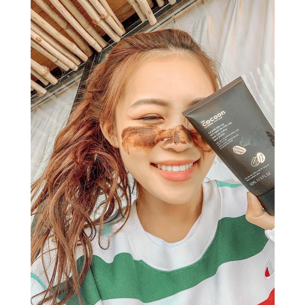 [CHÍNH HÃNG] Tẩy da chết mặt cà phê Đắk Lắk Cocoon cho làn da mềm mại & rạng rỡ 150ml | BigBuy360 - bigbuy360.vn