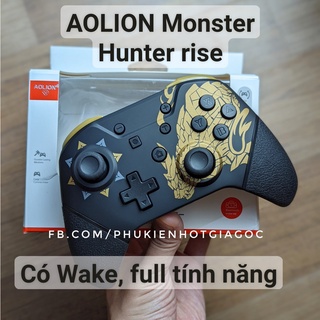 (Sẵn hàng VN) Tay cầm kết nối không dây cho máy chơi game Switch ver 1, ver 2, Switch Lite , Switch Oled có wake