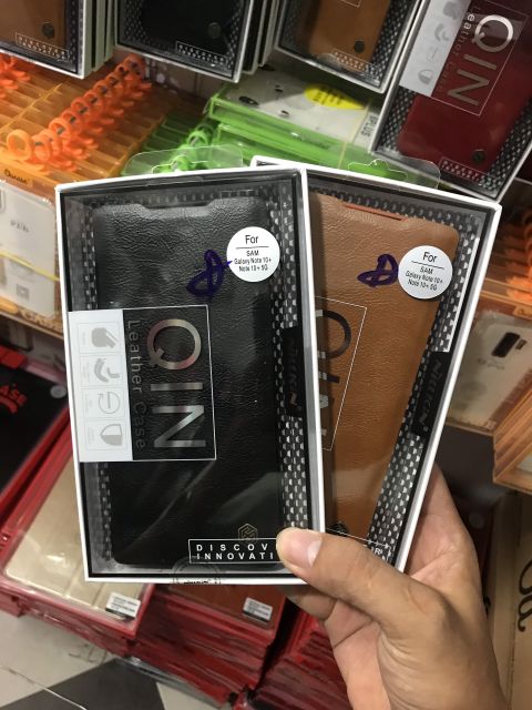 Bao da SamSung Galaxy Note 10 plus / note 10+ / note 10 + 5G chính hãng Nillkin QIN | BigBuy360 - bigbuy360.vn