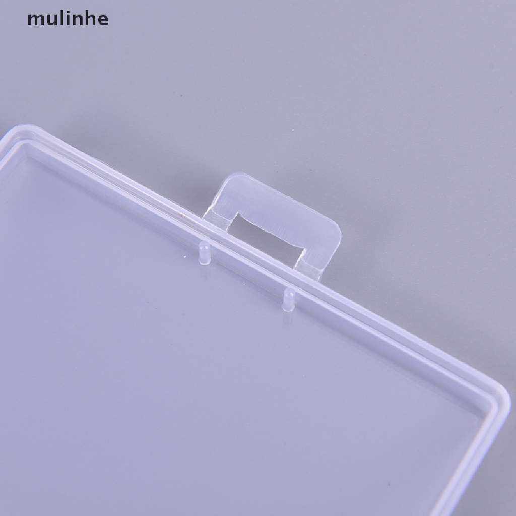 Set 2 Hộp Nhựa Trong Suốt Đựng Bài Poker Tiện Dụng