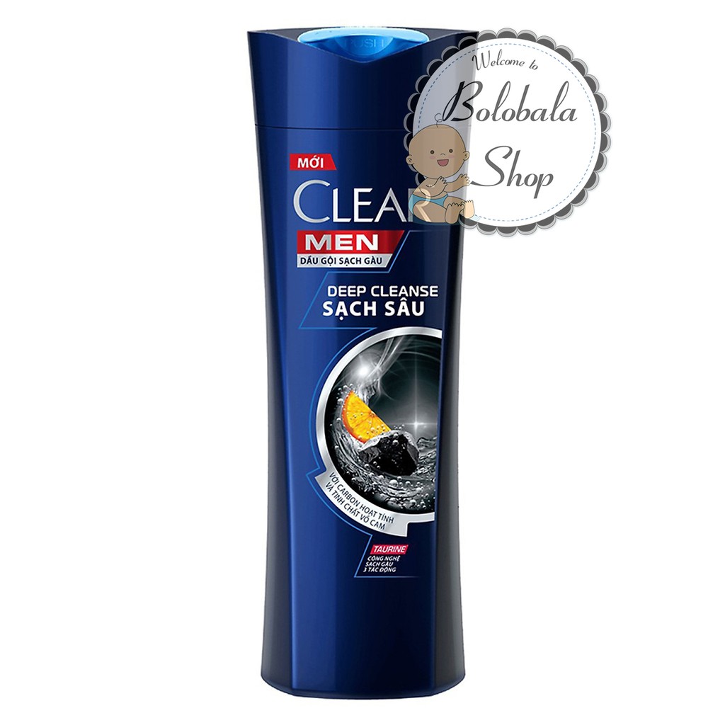 Clear Men tắm gội dưỡng toàn thân 3 trong 1 chai 70g/140g