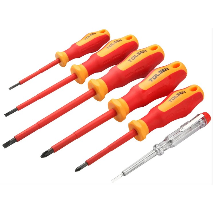 Bộ tua vít cách điện Tolsen 38013