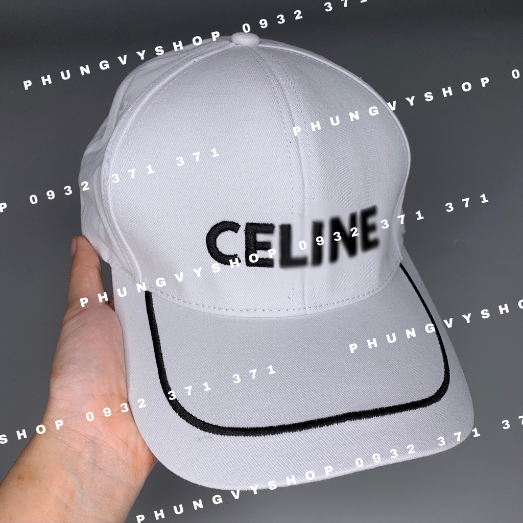 Mũ LƯỠI TRAI unisex nam nữ - THÊU NGUYÊN CHỮ CE LIN Có Viền Nhỏ - nón kết basic đơn giản