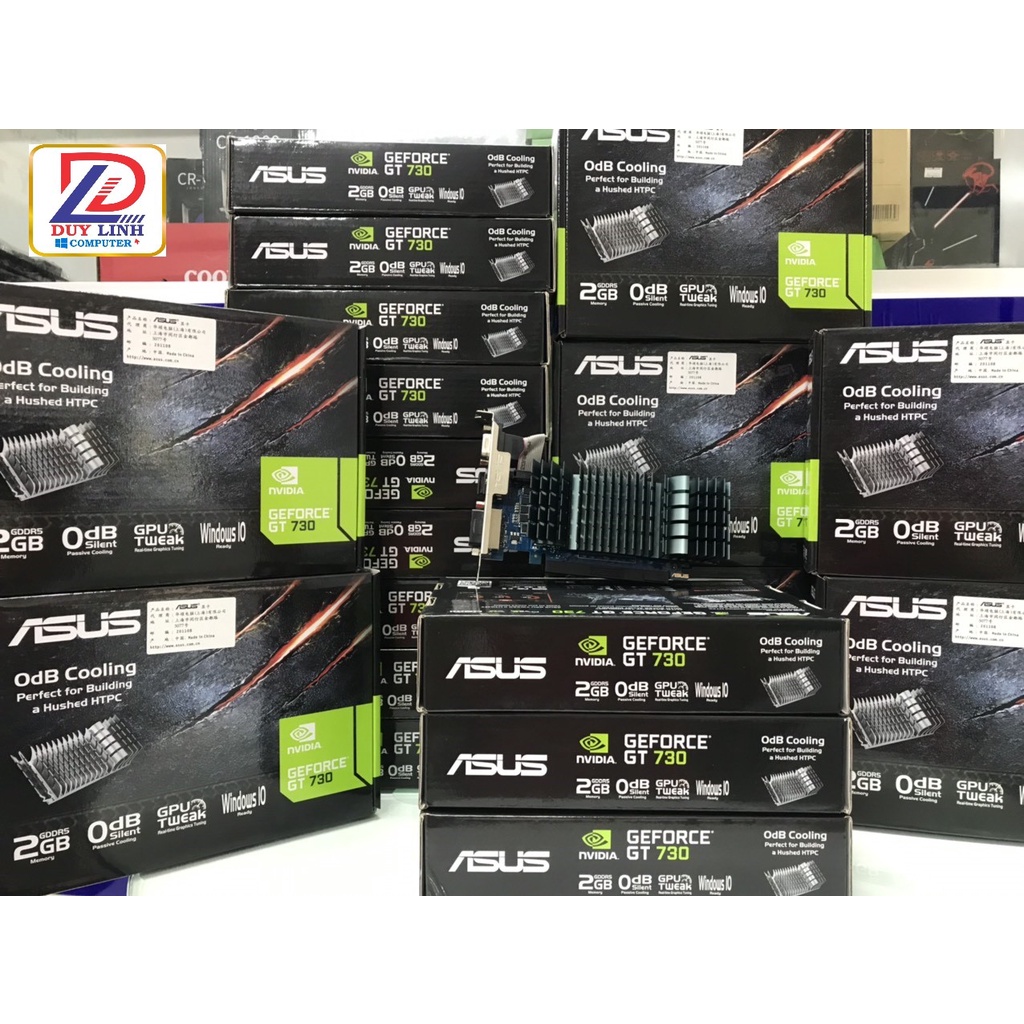 [Mã ELHAMS5 giảm 6% đơn 300K] VGA Asus GT 730 2G GDDR5 New full hộp bảo hành 24 tháng