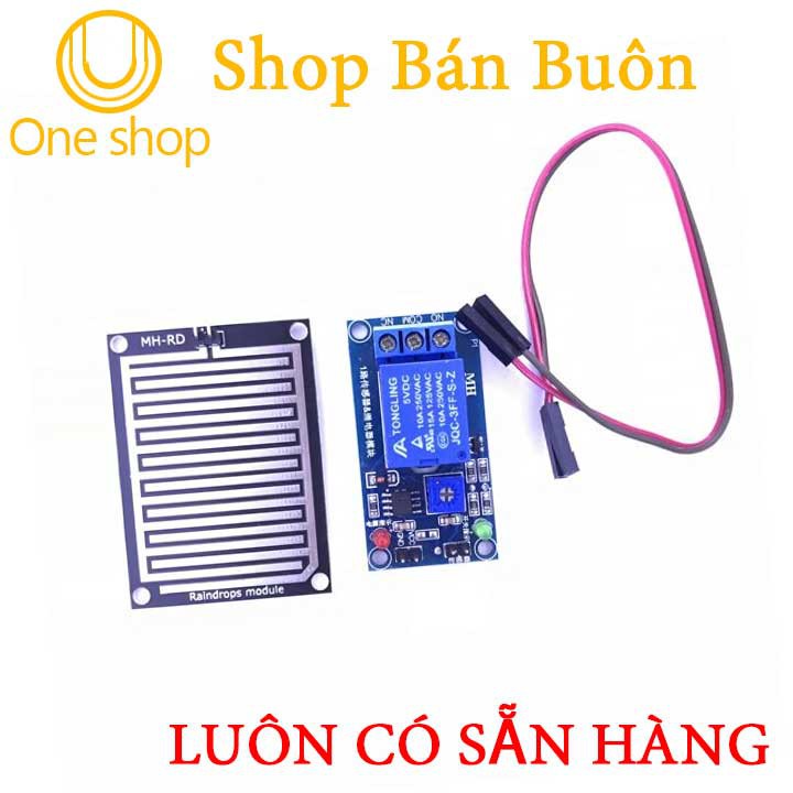 Module Điều Khiển Relay Sử Dụng Cảm Biến Mưa