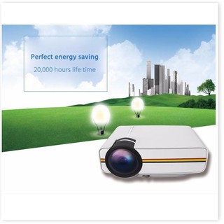 Máy chiếu mini nhỏ gọn YG400 + màn chiếu 120 inch