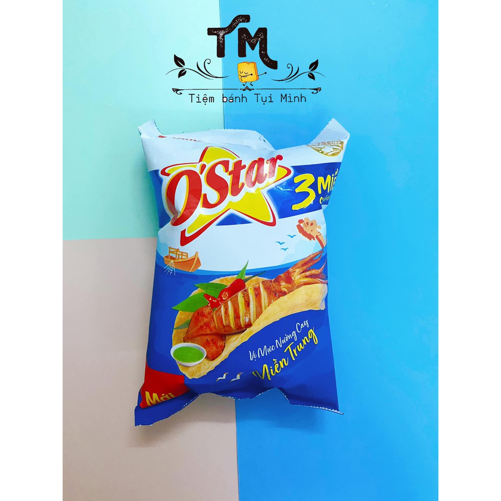 O'star 3 miền vị mực nướng cay miền Trung 32g